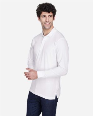 CORE365 Men's Pinnacle Performance Long Sleeve Piqué Polo - Image 49