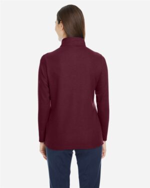 CORE365 Women's Fusion ChromaSoft™ Pique Quarter-Zip Pullover - Image 12
