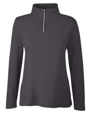 CORE365 Women's Fusion ChromaSoft™ Pique Quarter-Zip Pullover - Image 13