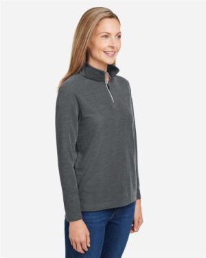 CORE365 Women's Fusion ChromaSoft™ Pique Quarter-Zip Pullover - Image 23