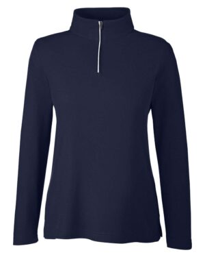 CORE365 Women's Fusion ChromaSoft™ Pique Quarter-Zip Pullover - Image 25