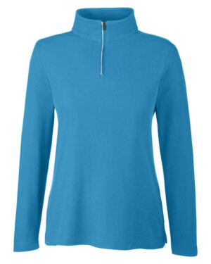CORE365 Women's Fusion ChromaSoft™ Pique Quarter-Zip Pullover - Image 43