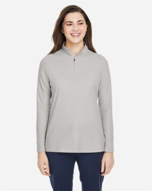 CORE365 Women's Fusion ChromaSoft™ Pique Quarter-Zip Pullover - Image 58