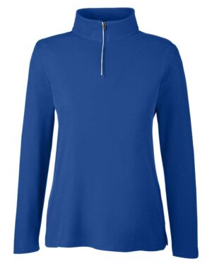CORE365 Women's Fusion ChromaSoft™ Pique Quarter-Zip Pullover - Image 61