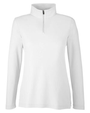 CORE365 Women's Fusion ChromaSoft™ Pique Quarter-Zip Pullover - Image 67