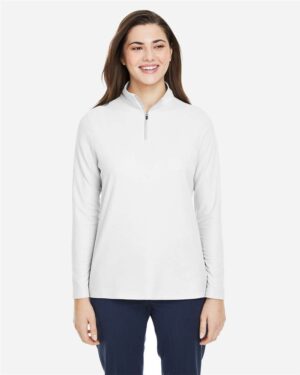 CORE365 Women's Fusion ChromaSoft™ Pique Quarter-Zip Pullover - Image 70