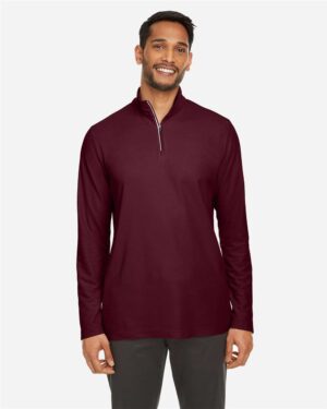 CORE365 Men's Fusion ChromaSoft™ Pique Quarter-Zip Pullover - Image 10