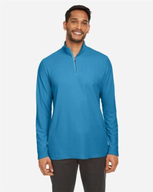 CORE365 Men's Fusion ChromaSoft™ Pique Quarter-Zip Pullover - Image 46