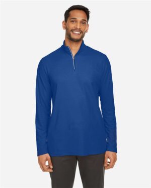 CORE365 Men's Fusion ChromaSoft™ Pique Quarter-Zip Pullover - Image 64