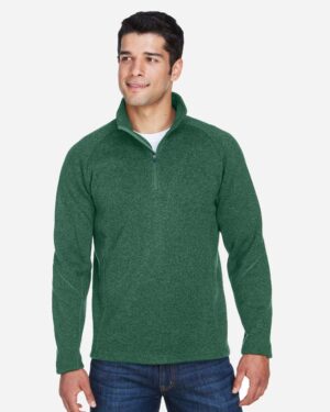 Devon & Jones Unisex Bristol Sweater Fleece Quarter-Zip Pullover - Image 8