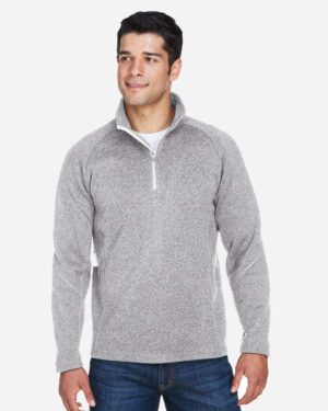 Devon & Jones Unisex Bristol Sweater Fleece Quarter-Zip Pullover - Image 13
