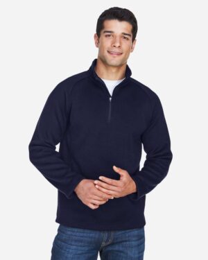 Devon & Jones Unisex Bristol Sweater Fleece Quarter-Zip Pullover - Image 23