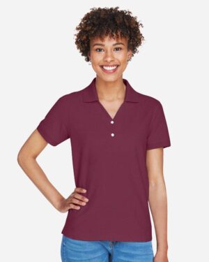 Devon & Jones Women's Pima Piqué Polo - Image 8