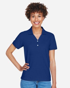 Devon & Jones Women's Pima Piqué Polo - Image 68