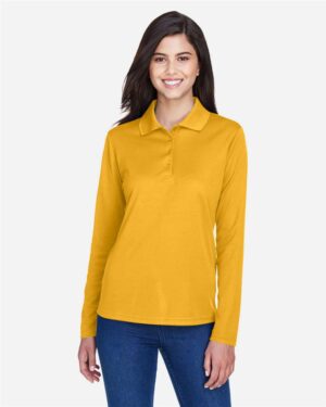 CORE365 Women's Pinnacle Performance Long Sleeve Piqué Polo - Image 13