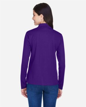 CORE365 Women's Pinnacle Performance Long Sleeve Piqué Polo - Image 20