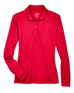 CORE365 Women's Pinnacle Performance Long Sleeve Piqué Polo - Image 31