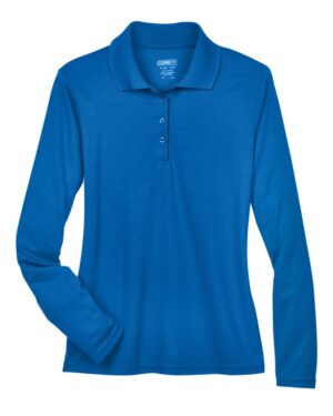 CORE365 Women's Pinnacle Performance Long Sleeve Piqué Polo - Image 41