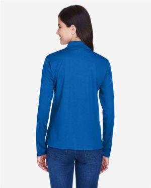 CORE365 Women's Pinnacle Performance Long Sleeve Piqué Polo - Image 45