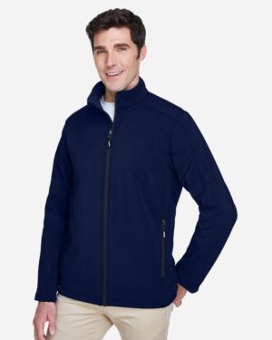 CORE365 Men's Cruise Two-Layer Fleece Bonded Soft Shell Jacket - Image 14
