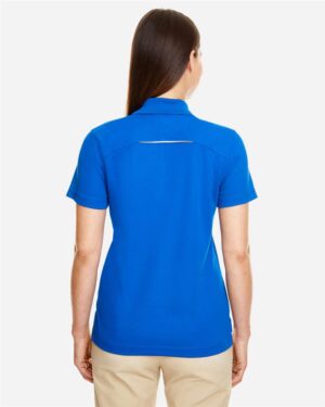 CORE365 Women's Radiant Performance Piqué Polo with Reflective Piping - Image 20