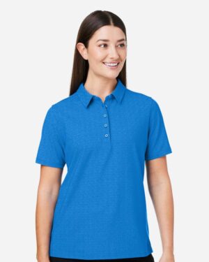 Devon & Jones Women's Crownlux Performance® Geo Polo - Image 10