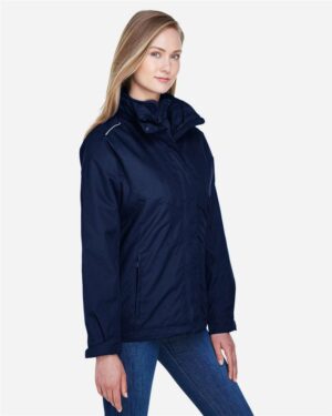 CORE365 Women's 3-in-1 Jacket with Fleece Liner - Image 9