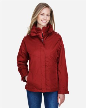 CORE365 Women's 3-in-1 Jacket with Fleece Liner - Image 13