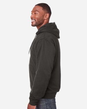 Berne Apparel Men's Tall Heritage Thermal-Lined Full-Zip Hooded Sweatshirt - Image 9