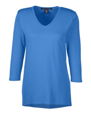 Devon & Jones Women's Perfect Fit™ Bracelet-Length V-Neck Top - Image 8