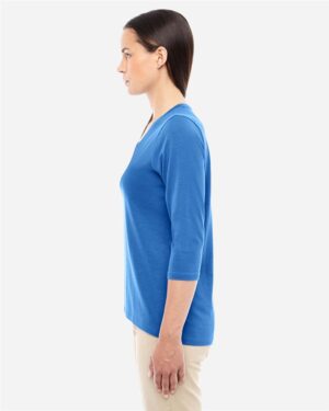 Devon & Jones Women's Perfect Fit™ Bracelet-Length V-Neck Top - Image 10