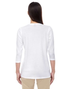 Devon & Jones Women's Perfect Fit™ Bracelet-Length V-Neck Top - Image 26