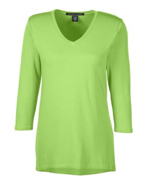 Devon & Jones Women's Perfect Fit™ Bracelet-Length V-Neck Top - Image 15