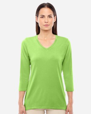 Devon & Jones Women's Perfect Fit™ Bracelet-Length V-Neck Top - Image 16