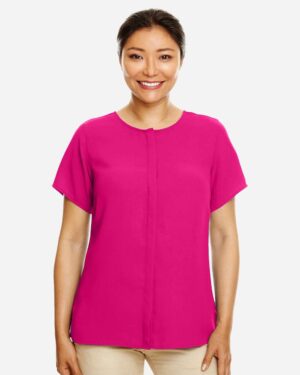 Devon & Jones Women's Perfect Fit™ Crepe Blouse - Image 6