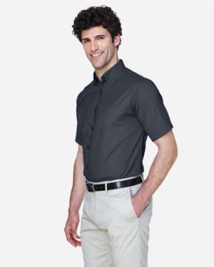 CORE365 Men's Optimum Short Sleeve Twill Dress Shirt - Image 9