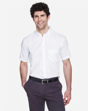 CORE365 Men's Optimum Short Sleeve Twill Dress Shirt - Image 18