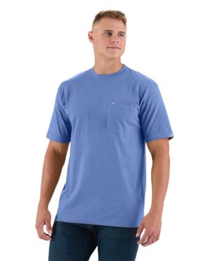Berne Apparel Men's Tall Heavyweight Pocket T-Shirt - Image 9