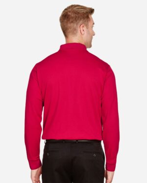 Devon & Jones Men's CrownLux Performance® Plaited Long Sleeve Polo - Image 15