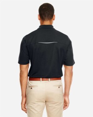 CORE365 Men's Radiant Performance Piqué Polo with Reflective Piping - Image 4
