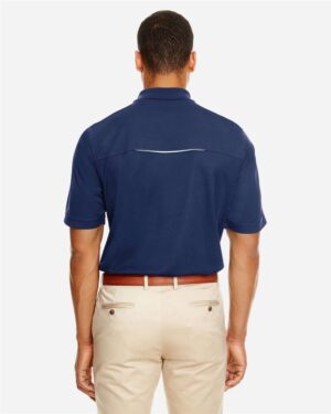 CORE365 Men's Radiant Performance Piqué Polo with Reflective Piping - Image 8