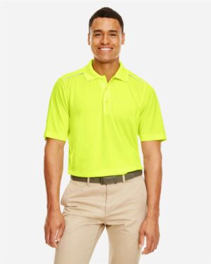 CORE365 Men's Radiant Performance Piqué Polo with Reflective Piping - Image 14
