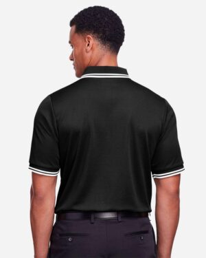 Devon & Jones Men's CrownLux Performance® Plaited Tipped Polo - Image 5