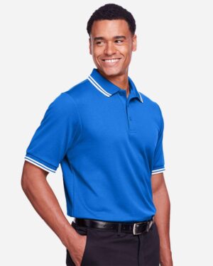 Devon & Jones Men's CrownLux Performance® Plaited Tipped Polo - Image 14