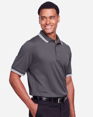 Devon & Jones Men's CrownLux Performance® Plaited Tipped Polo - Image 19