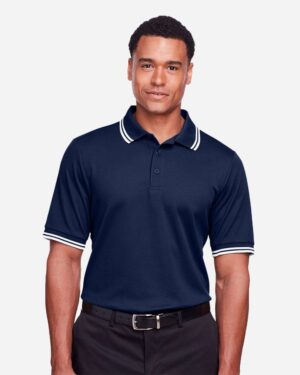 Devon & Jones Men's CrownLux Performance® Plaited Tipped Polo - Image 23
