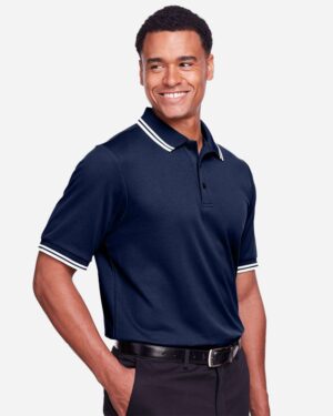Devon & Jones Men's CrownLux Performance® Plaited Tipped Polo - Image 24
