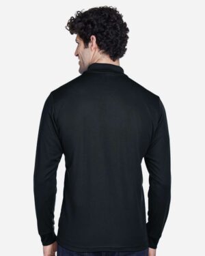 CORE365 Men's Tall Pinnacle Performance Long Sleeve Piqué Polo - Image 5