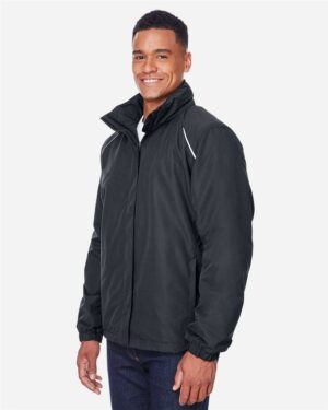 CORE365 Men's Profile Fleece-Lined All-Season Jacket - Image 9