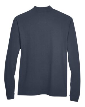 Devon & Jones Unisex Sueded Jersey Mock Neck T-Shirt - Image 12